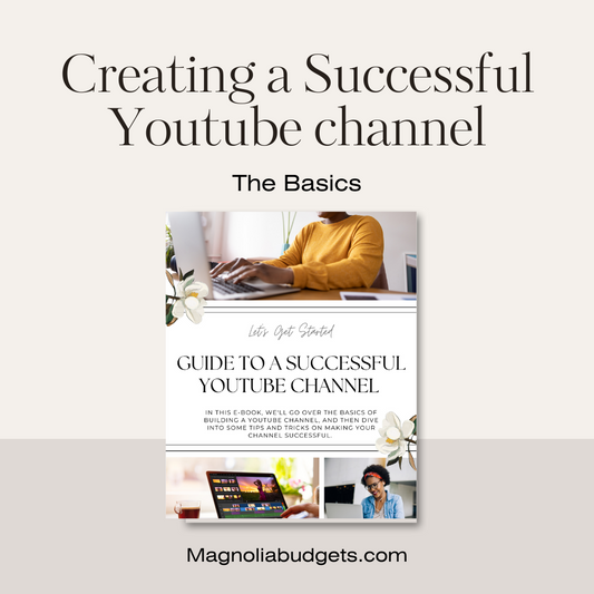 Guide to a Successful Youtube Channel Ebook | Beginner Guide to Youtube