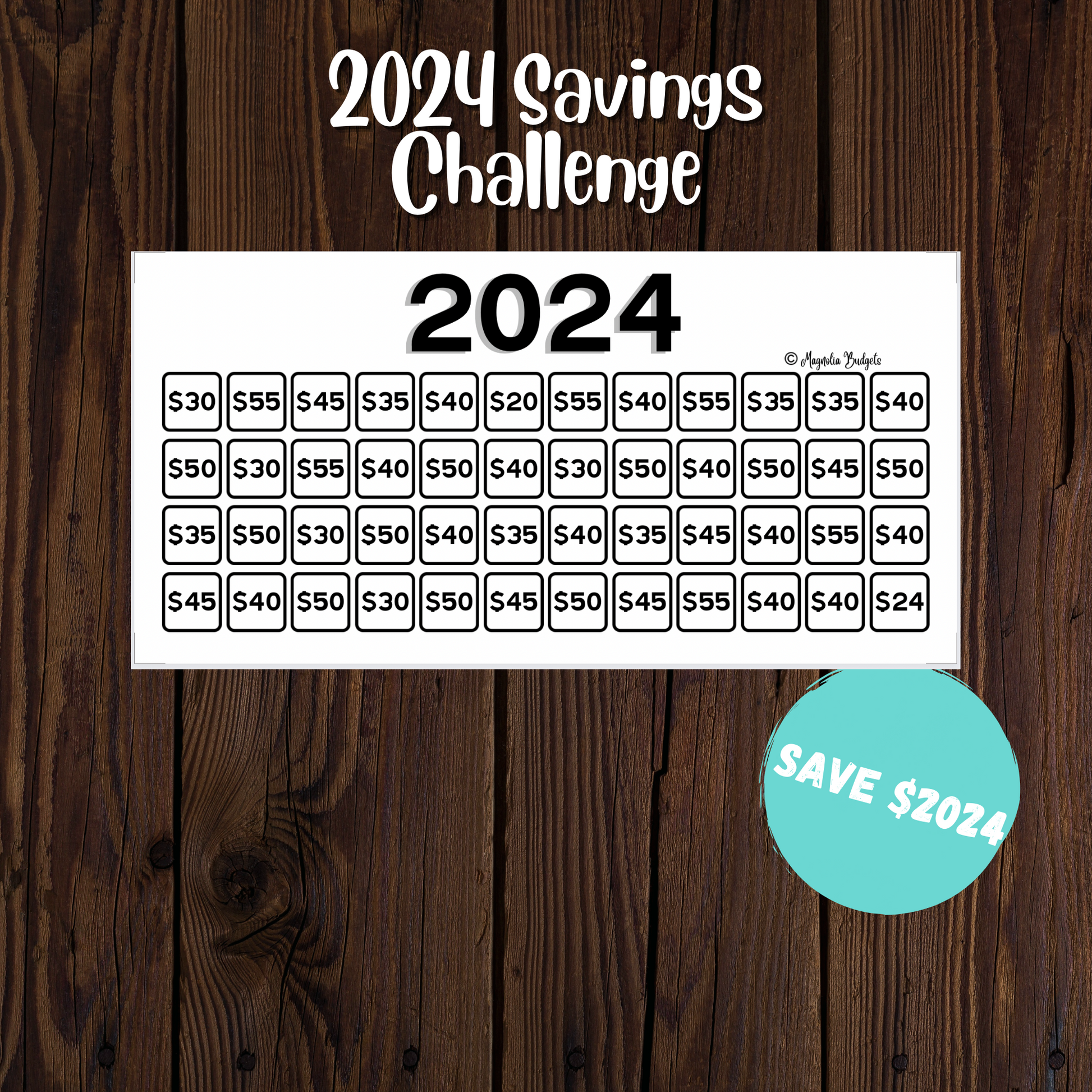 21 Money Saving Challenges to Try in 2024 - Inspired Budget