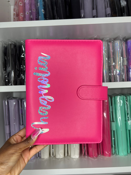 A5 Ring Binder | 6 Ring Cover| A5 Bullet Journal | Budget Binder