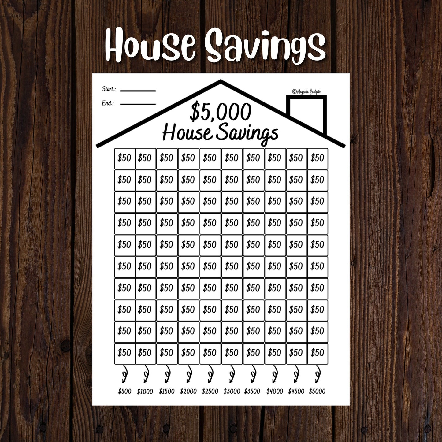 house-savings-challenge-5000-dollar-savings-challenge-savings-trac-magnolia-budgets for 5000 Savings Challenge Printable Free House Savings Challenge | 5000 dollar Savings Challenge | Savings Trac – Magnolia Budgets for 5000 Savings Challenge Printable Free
